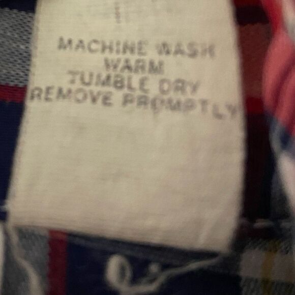 Vintage Avante West Snap Button Western Shirt Plaid Cowgirl 13/14 Medium - Picture 5 of 11